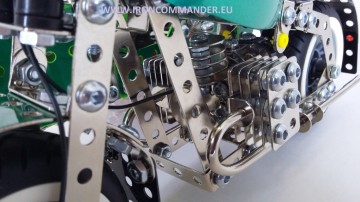 816I-11 Grote motor met zijspan, elektrisch model