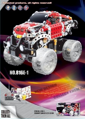 816E-1 Grote dansende auto met licht, geluid en demo functie model 1 6CH